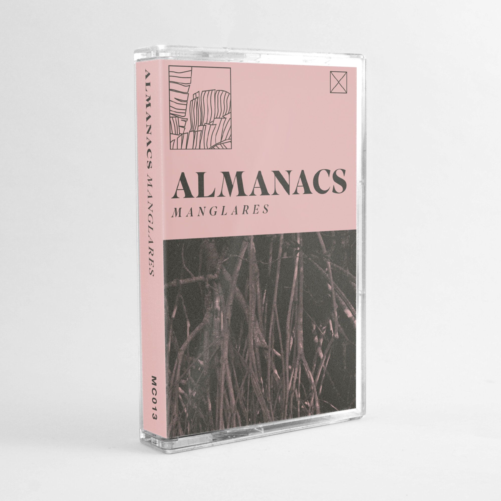 Cassette tape case of Manglares by Almanacs