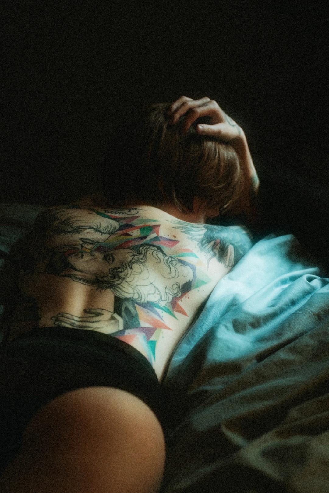 A quiet portrait made after the pose has fallen away