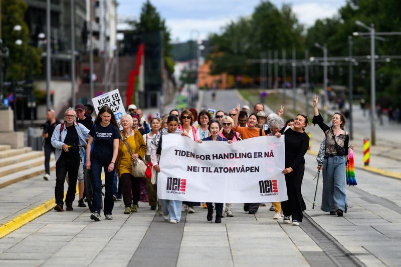 Bli med i kampen mot atomvåpen!