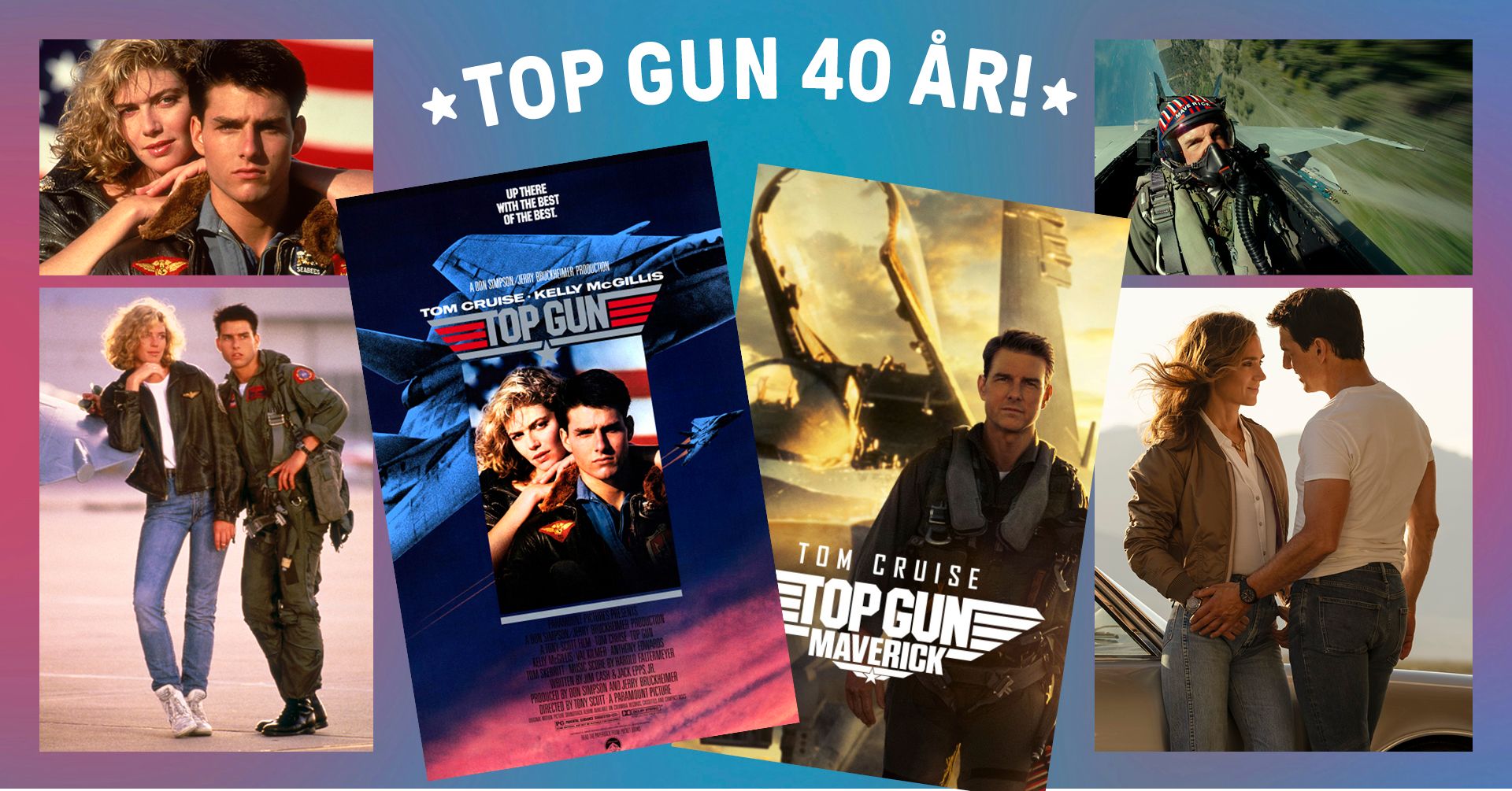 TOP GUN 40 år!