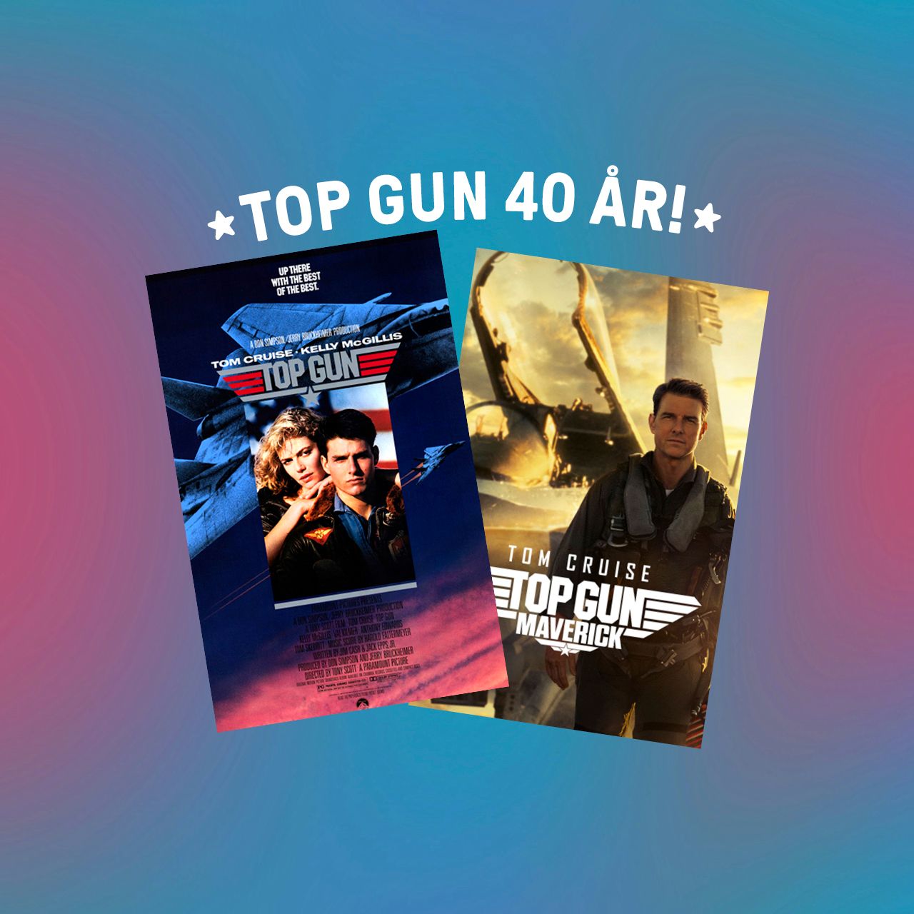 TOP GUN 40 år!