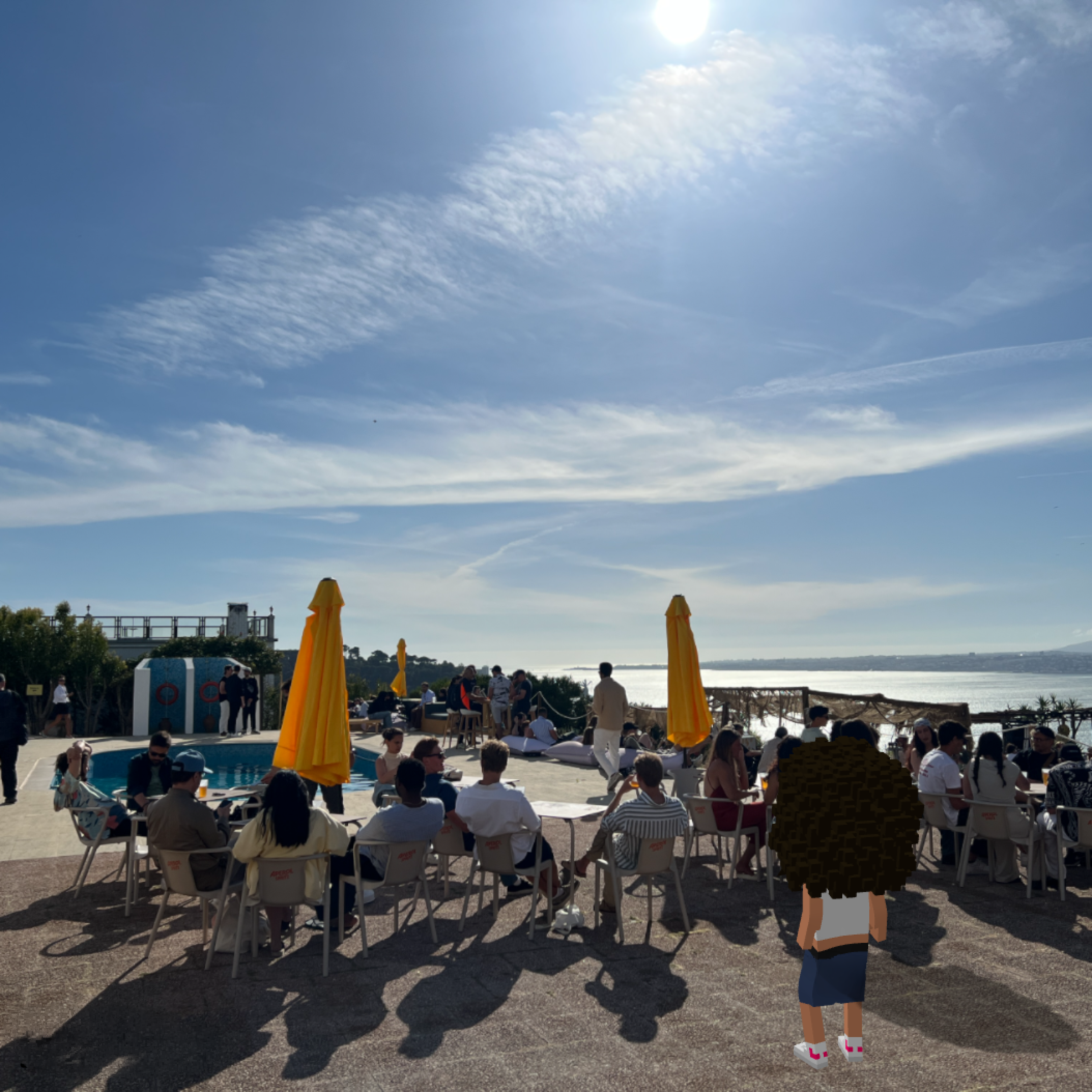 Midl at the open-air NFC after-party at Mira Rio.