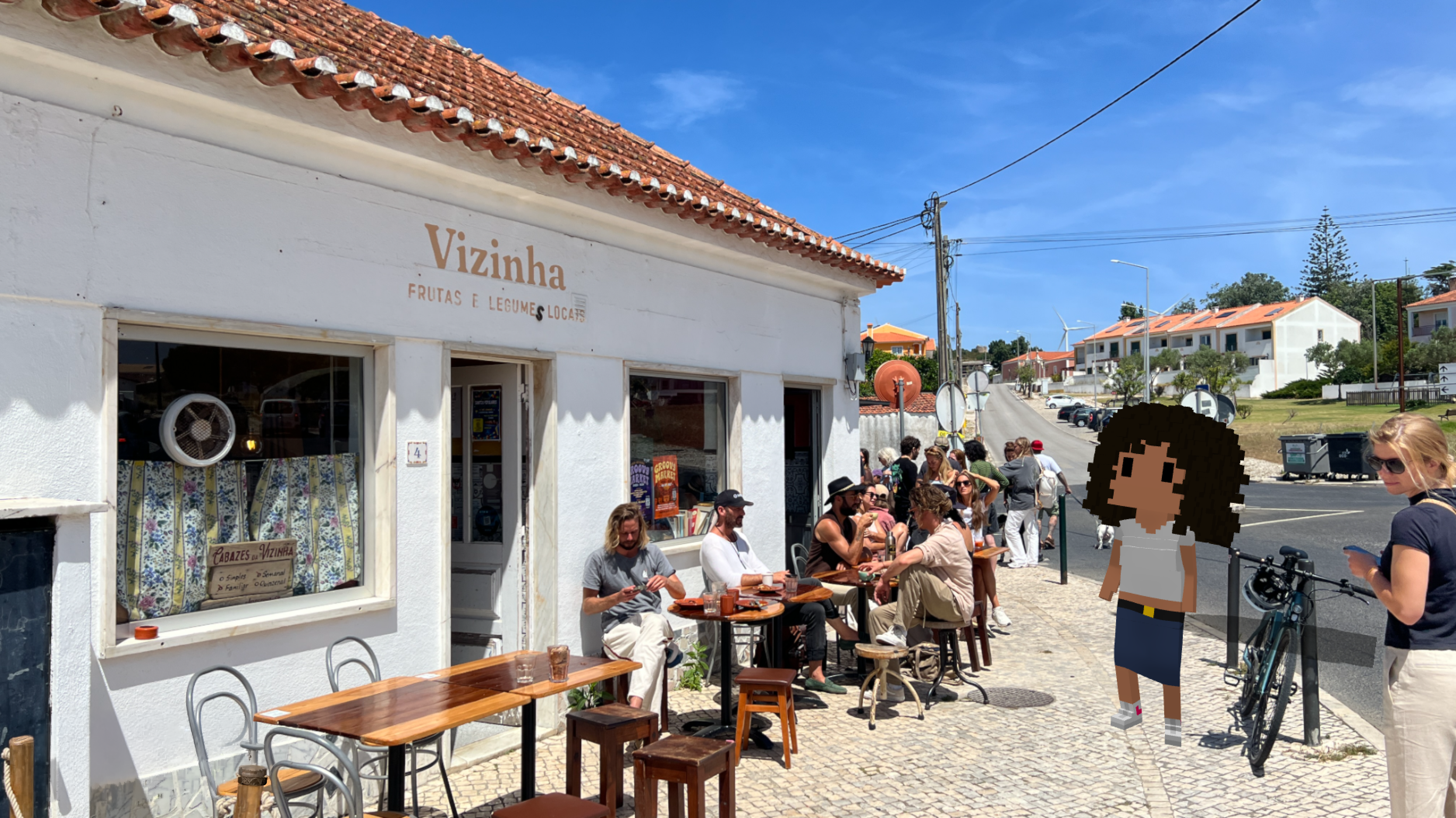 Midl at Vizinha in Santo Isidoro after NFC.
