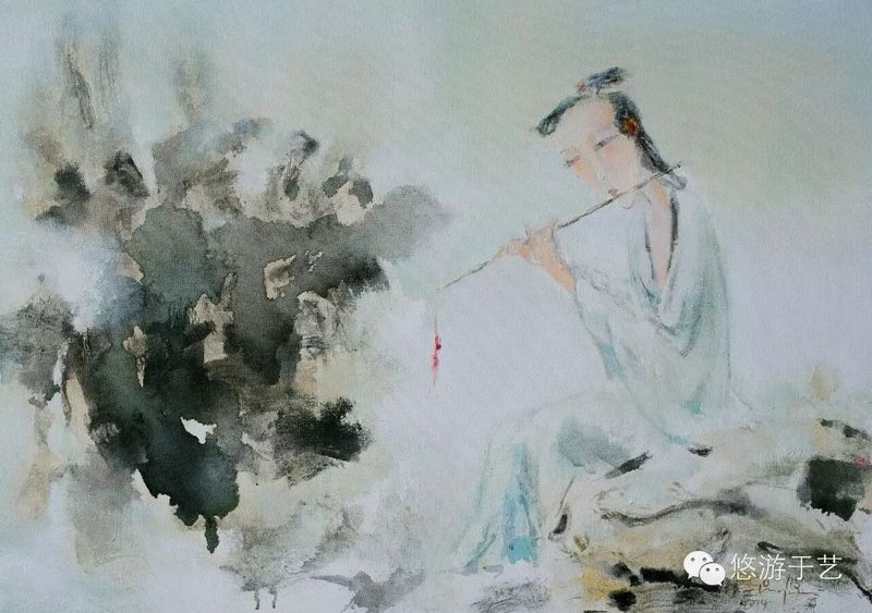 笛弄清风石醉