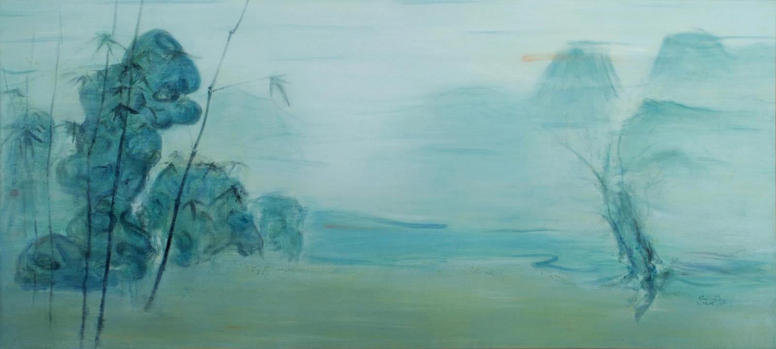 青绿赋，吴悠作品
