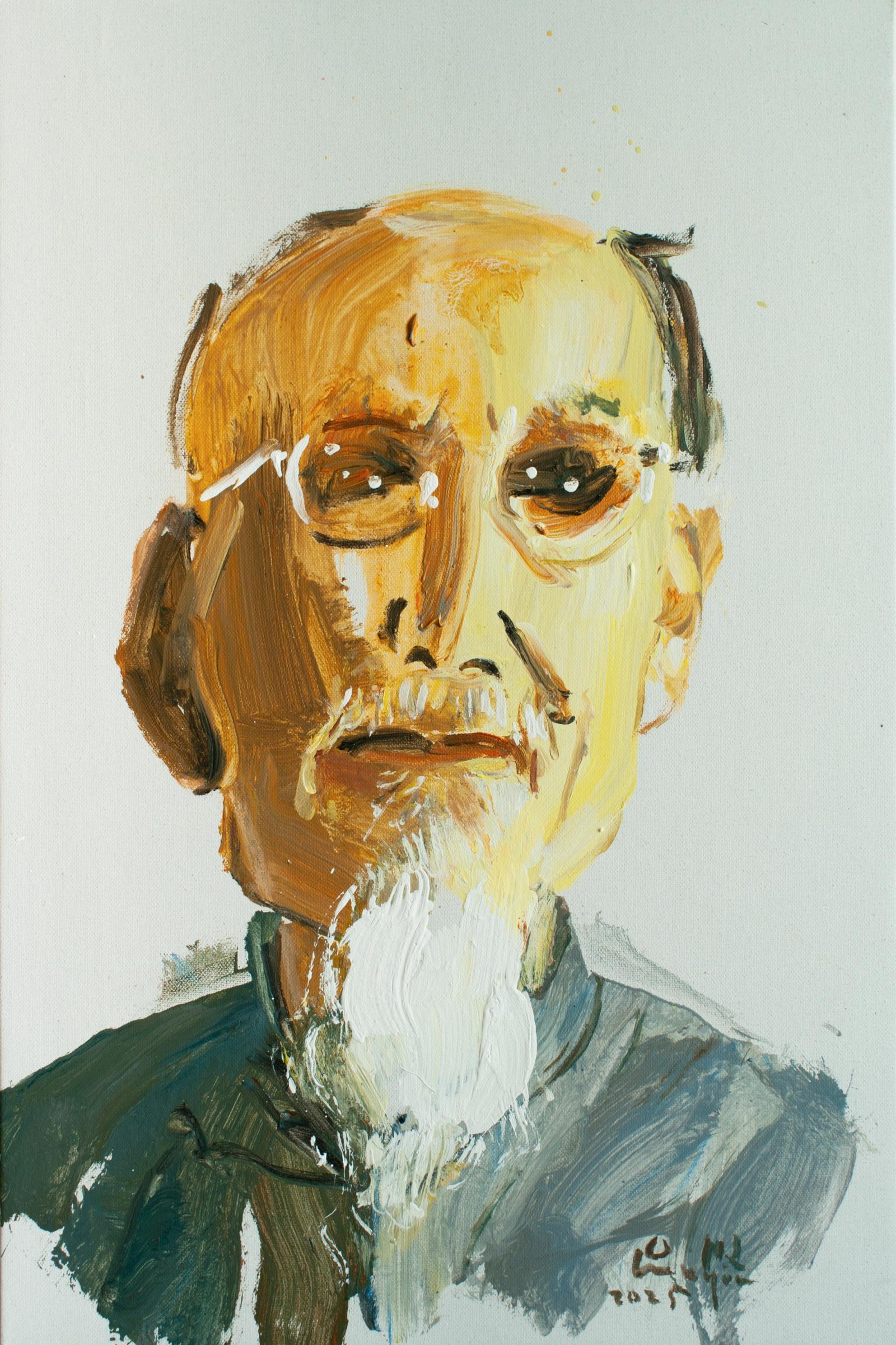 面孔.黄宾虹，吴悠作品