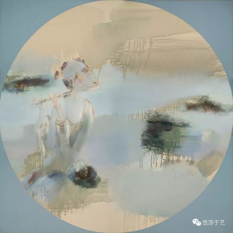 游于艺 致于境——谈吴悠和他的画配图