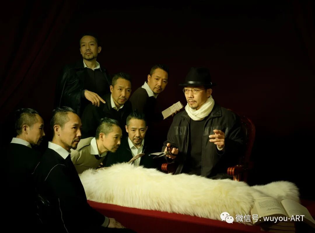 X教授的剪毛课 吴悠 2020年 艺术微喷 尺寸可变（最大可180cm)