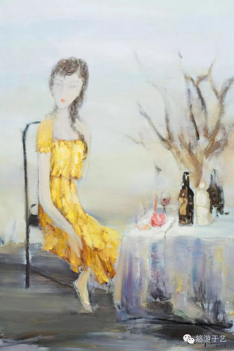 月色…酒色 吴悠作品（二）配图
