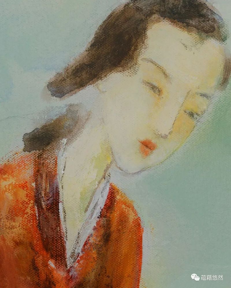 金陵十二钗之惜春作画（局部）