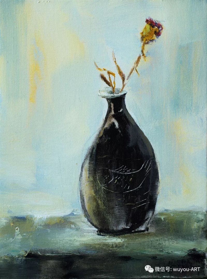 黑陶干花 40 x 30cm 2018