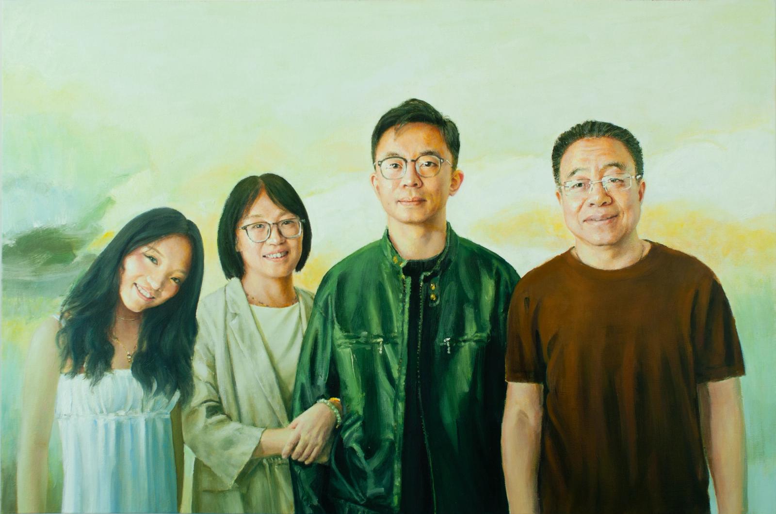 一家子，吴悠作品