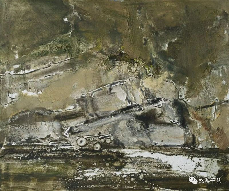 百里峡印象NO.1 布面油画 50x60cm