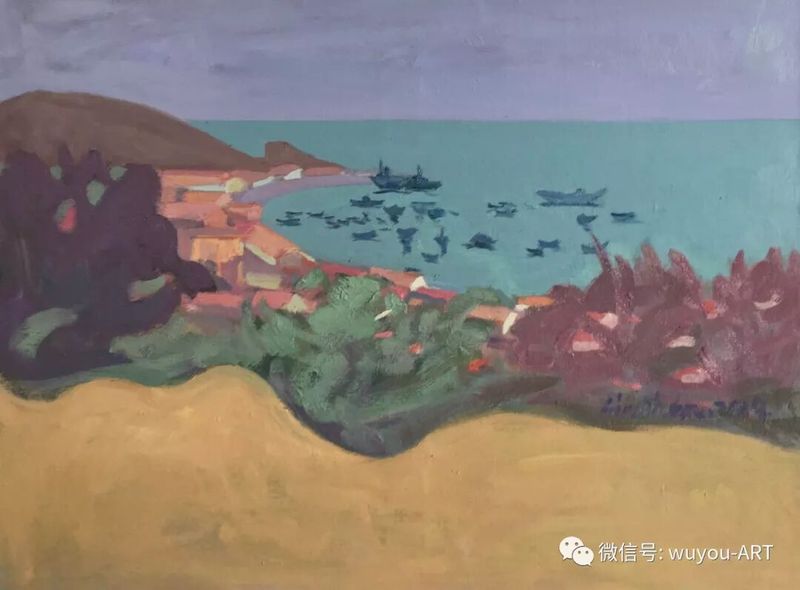油彩桂花酒 小岛堪移情配图