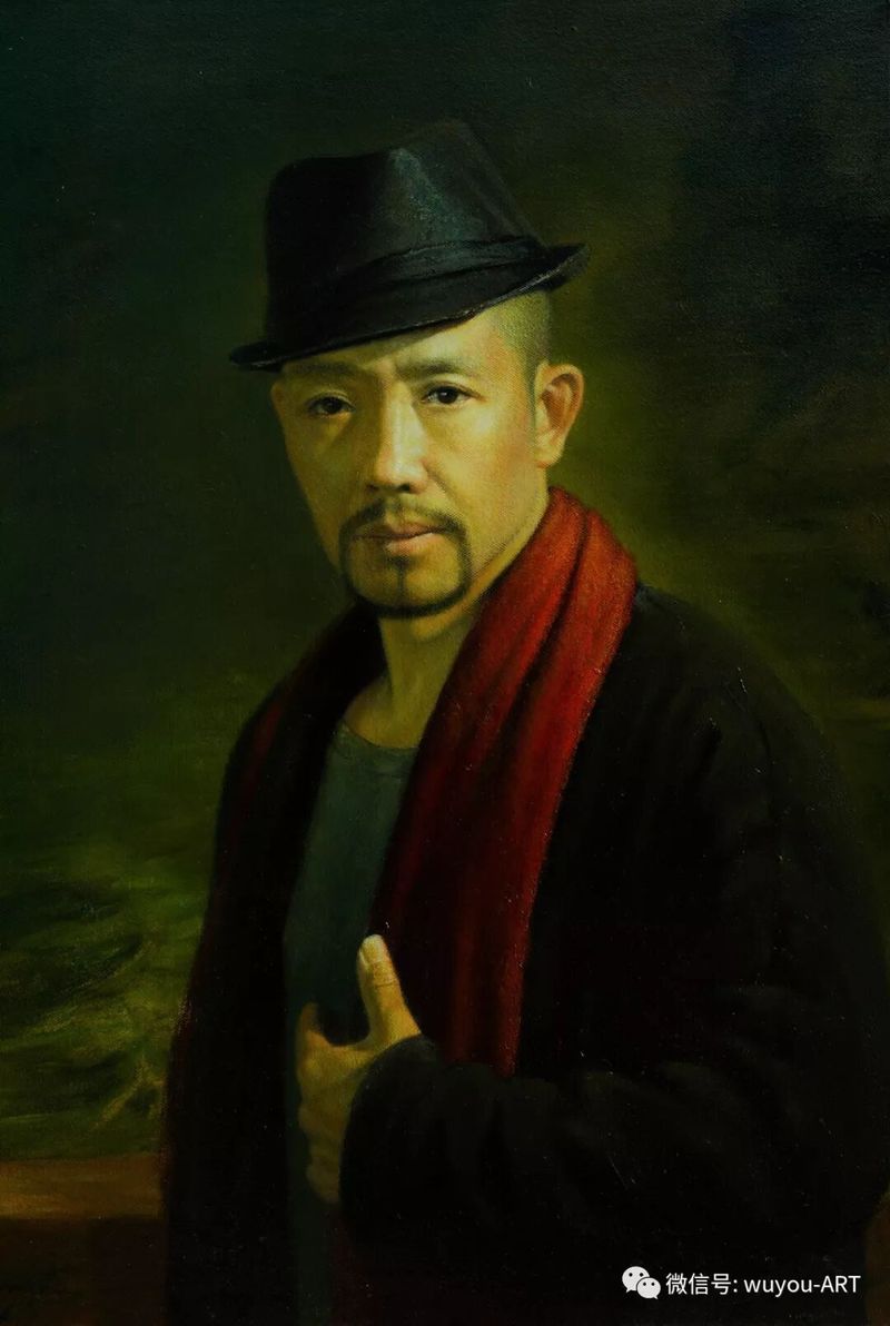 2016年的自画像 80x60cm