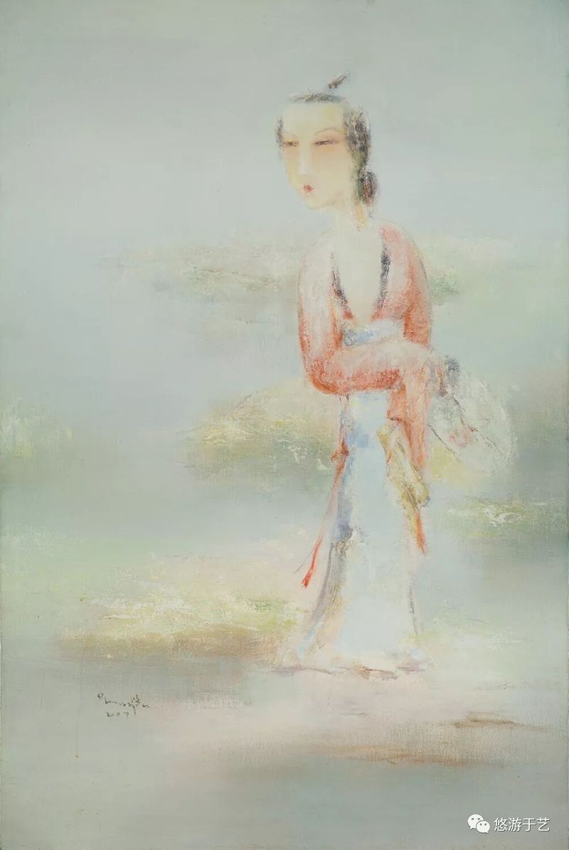 秋思之三 布面油画 120x80cm 2007