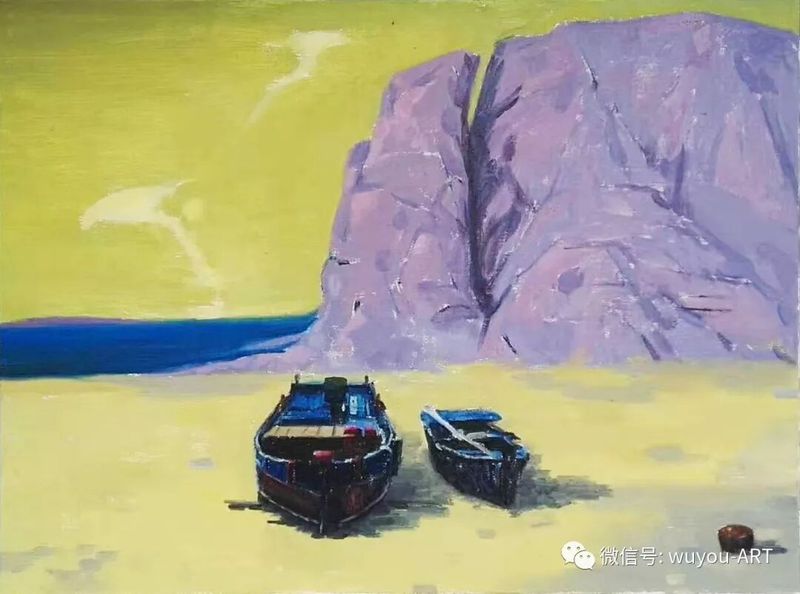 油彩桂花酒 小岛堪移情配图