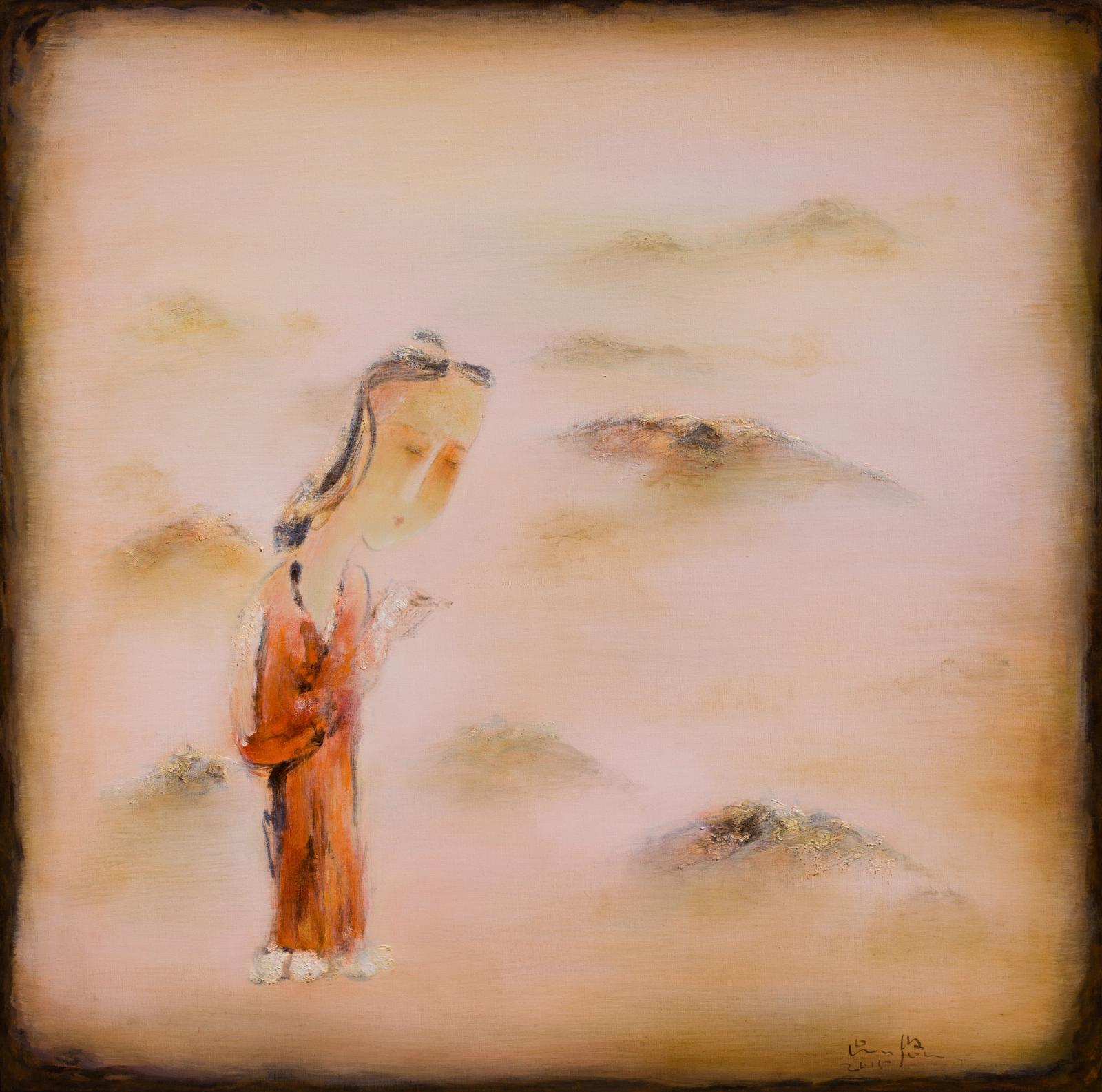 月徘徊之一，吴悠作品