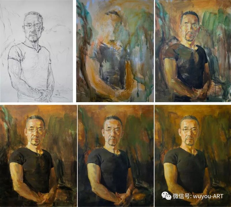 涂抹步骤…