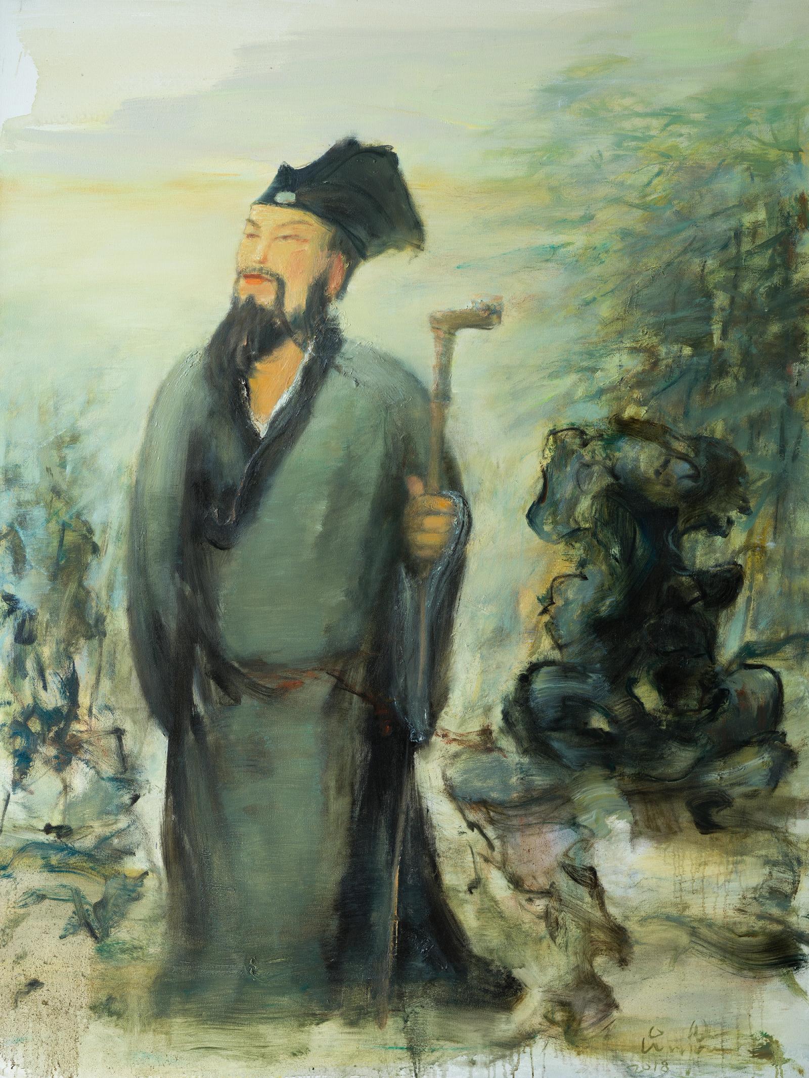 烟雨任平生，吴悠作品