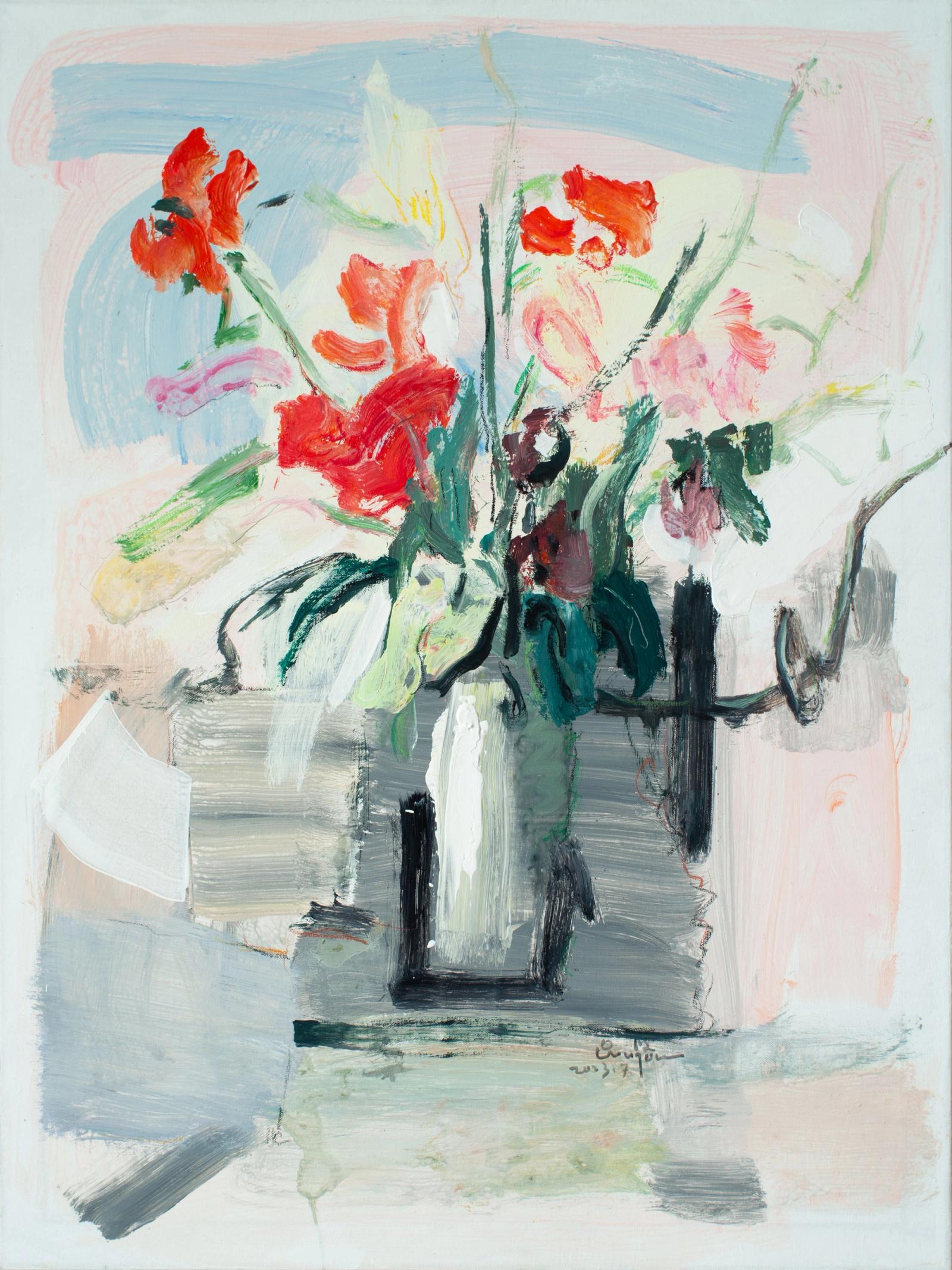 瓶花2003-3，吴悠作品