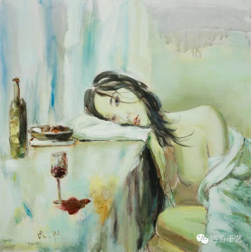 月色…酒色 吴悠作品（二）配图