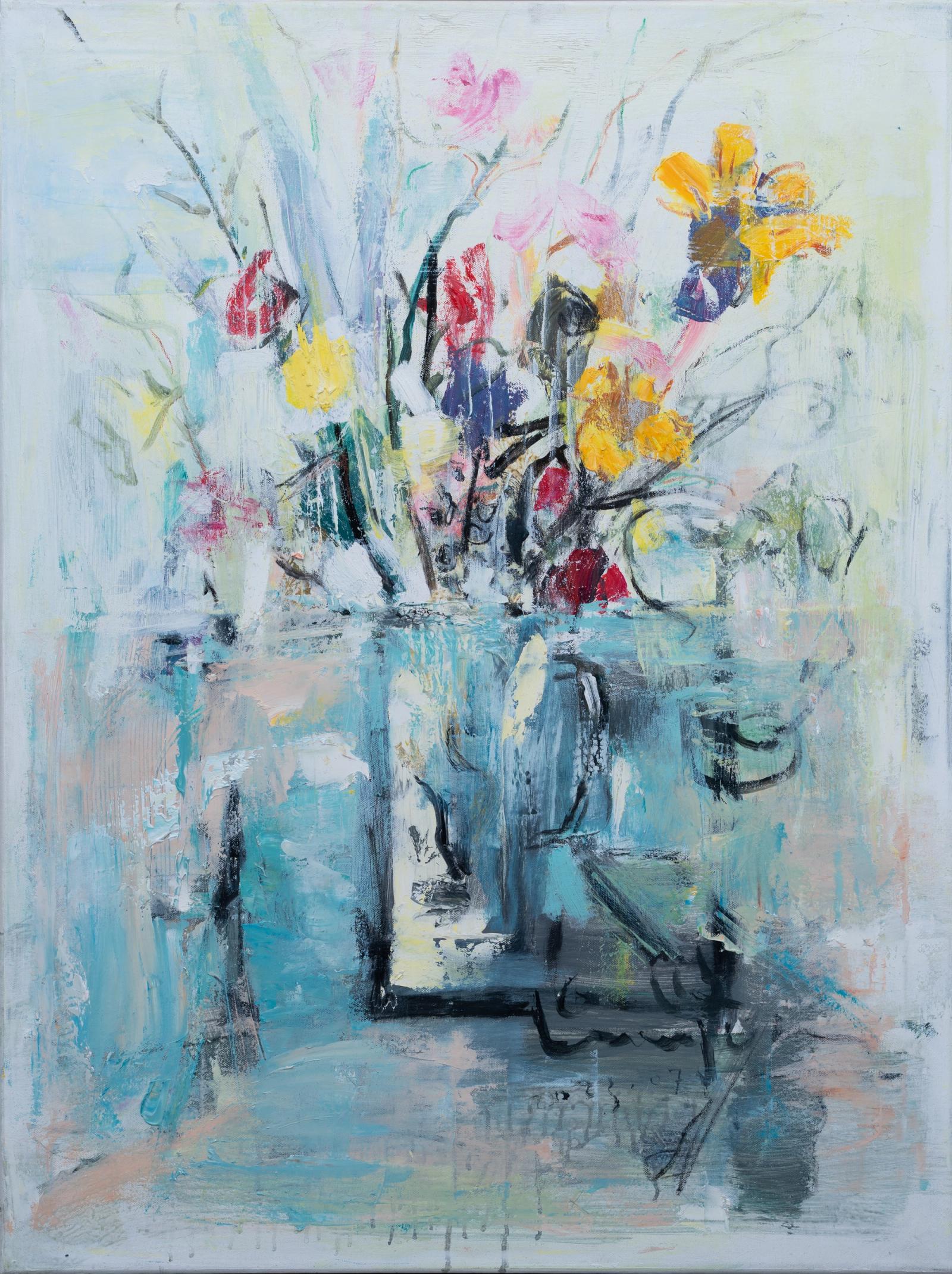 瓶花2003-1，吴悠作品
