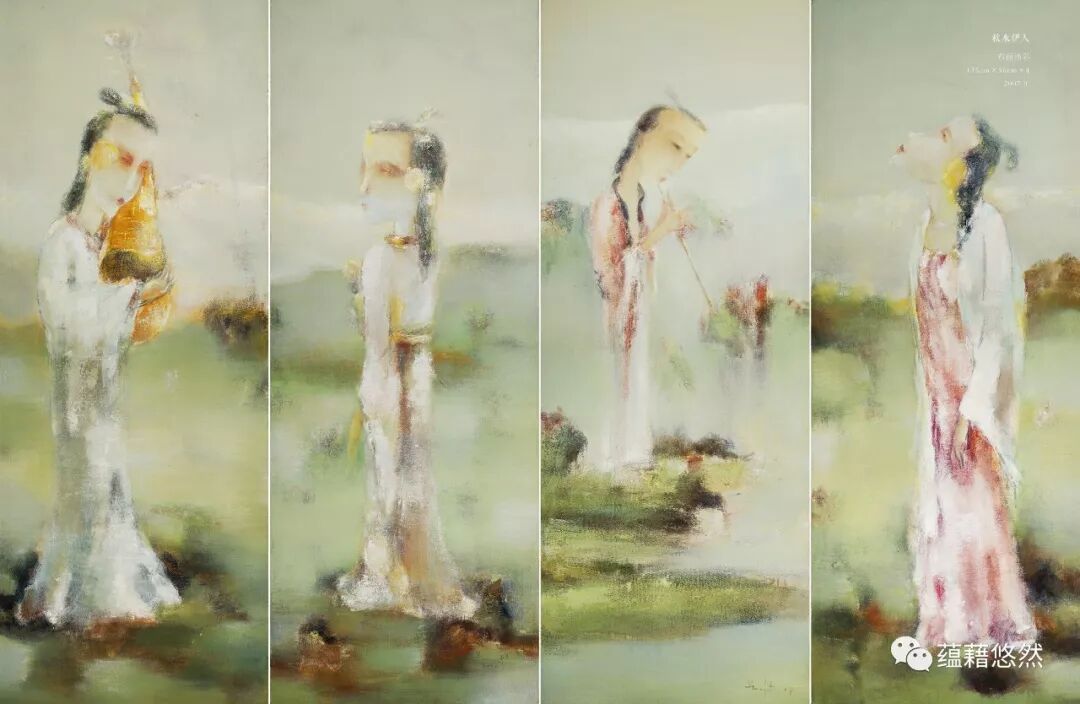 蕴藉悠然 吴悠油画作品集配图