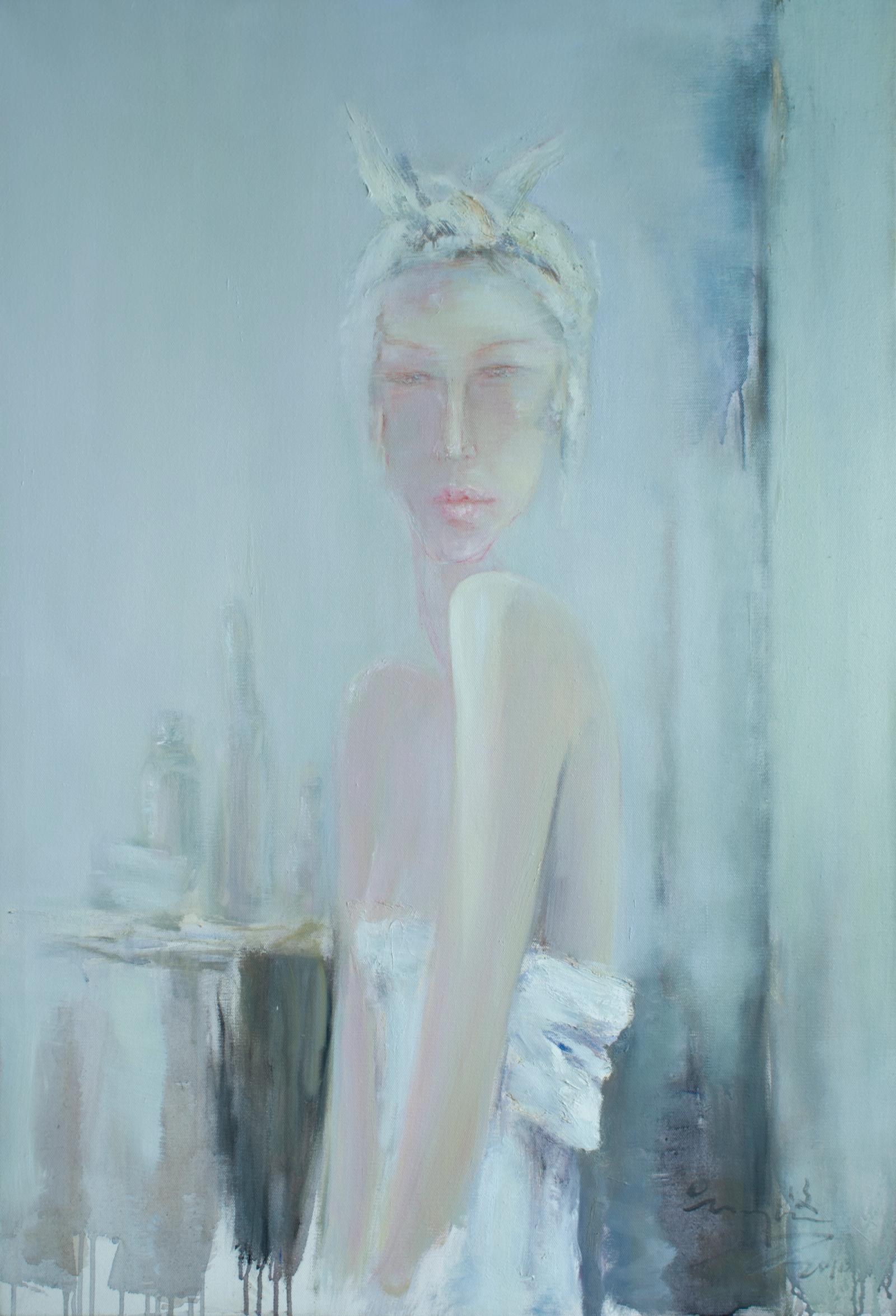 浴女，吴悠作品