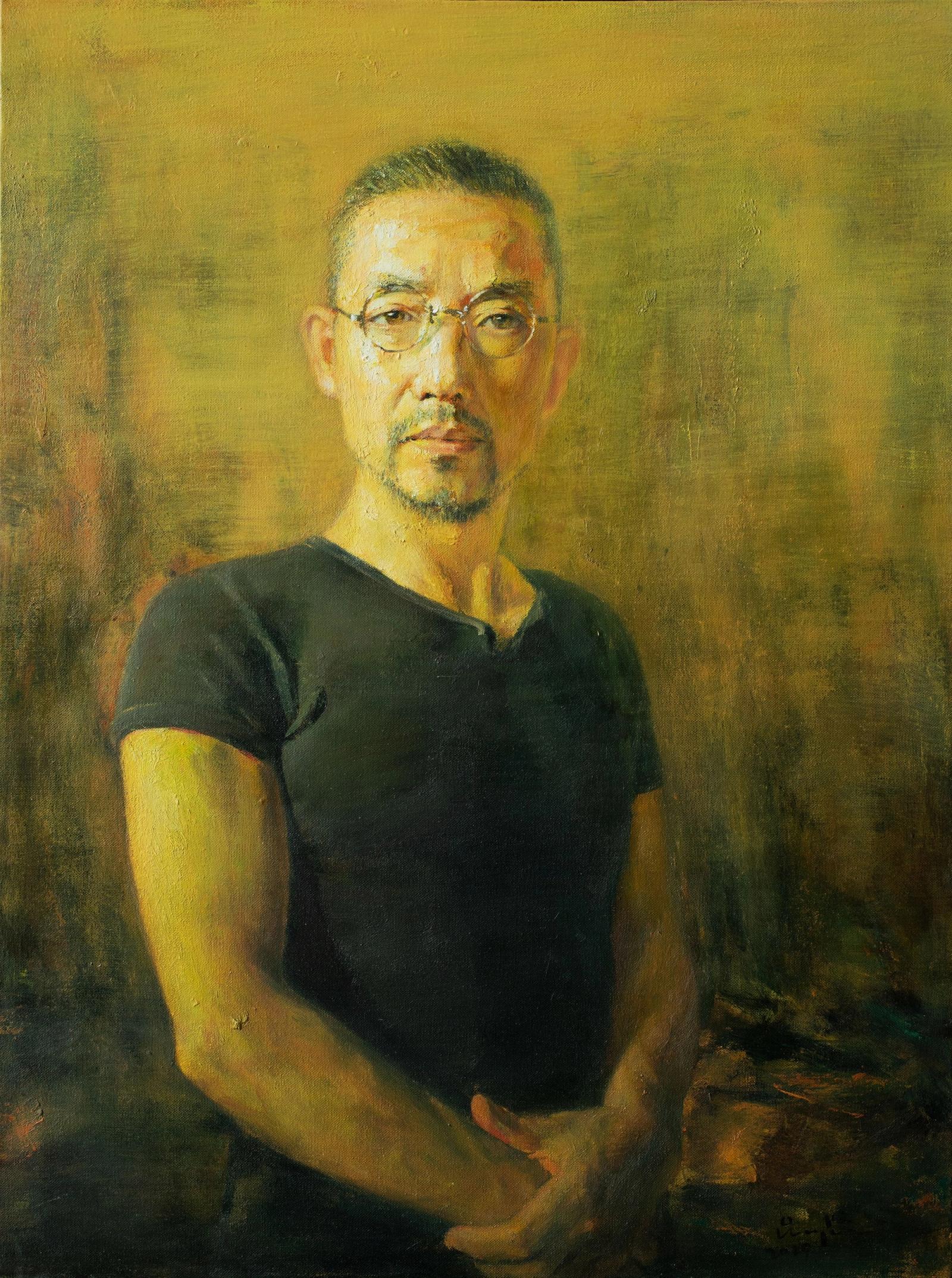 自画像，吴悠作品
