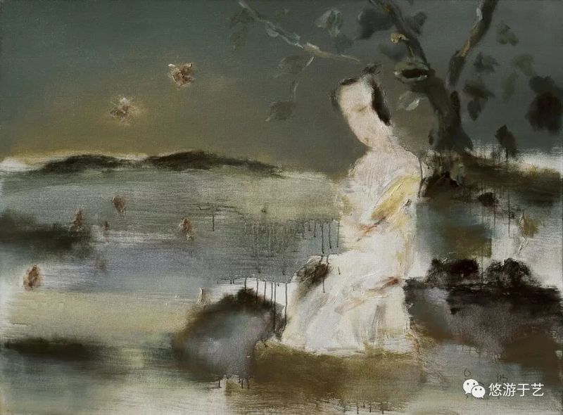 花落时节之二 布面油画 110x150cm 2007