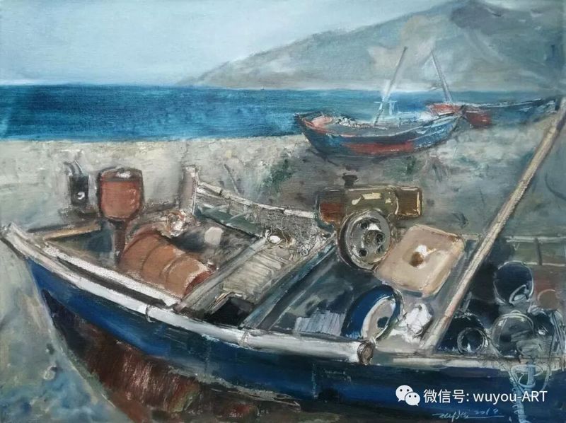 油彩桂花酒 小岛堪移情配图
