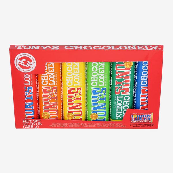 Tony’s Chocolonely Rainbow Tasting Chocolate Bar Pack