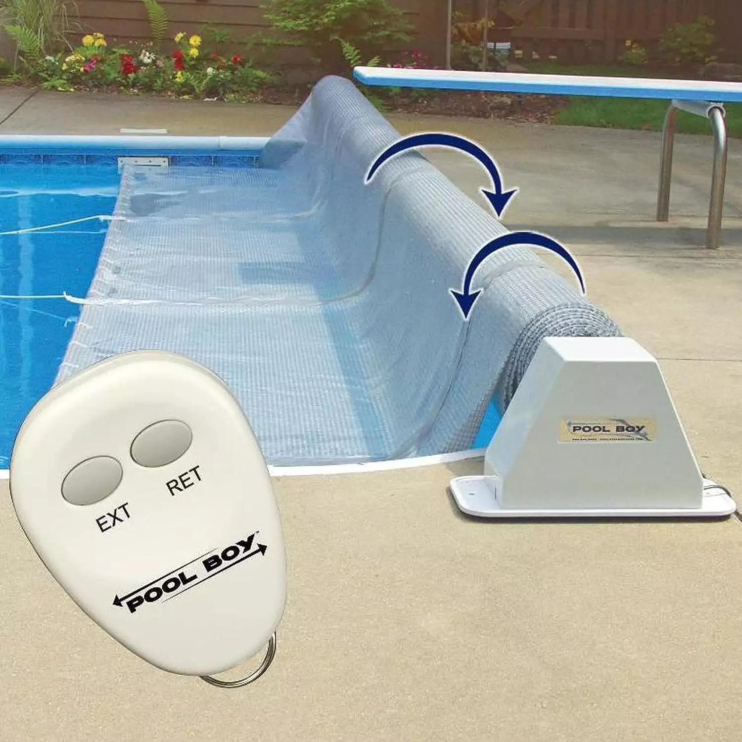 Pool Boy I Electric Powered Inground Solar Reel System