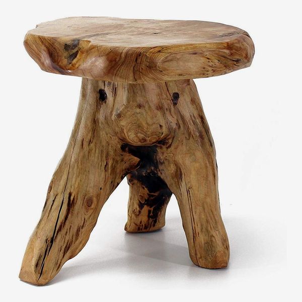 WELLAND Tree Stump Stool Live Edge