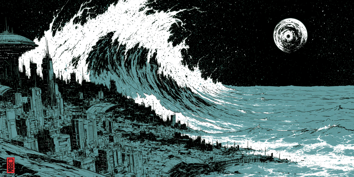 The wave does not care.