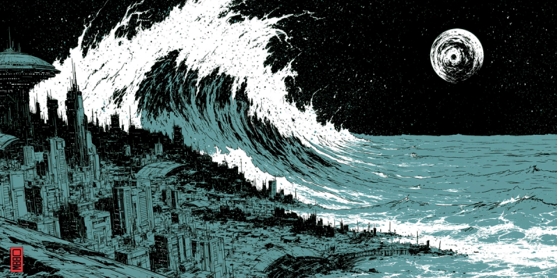 The wave does not care.