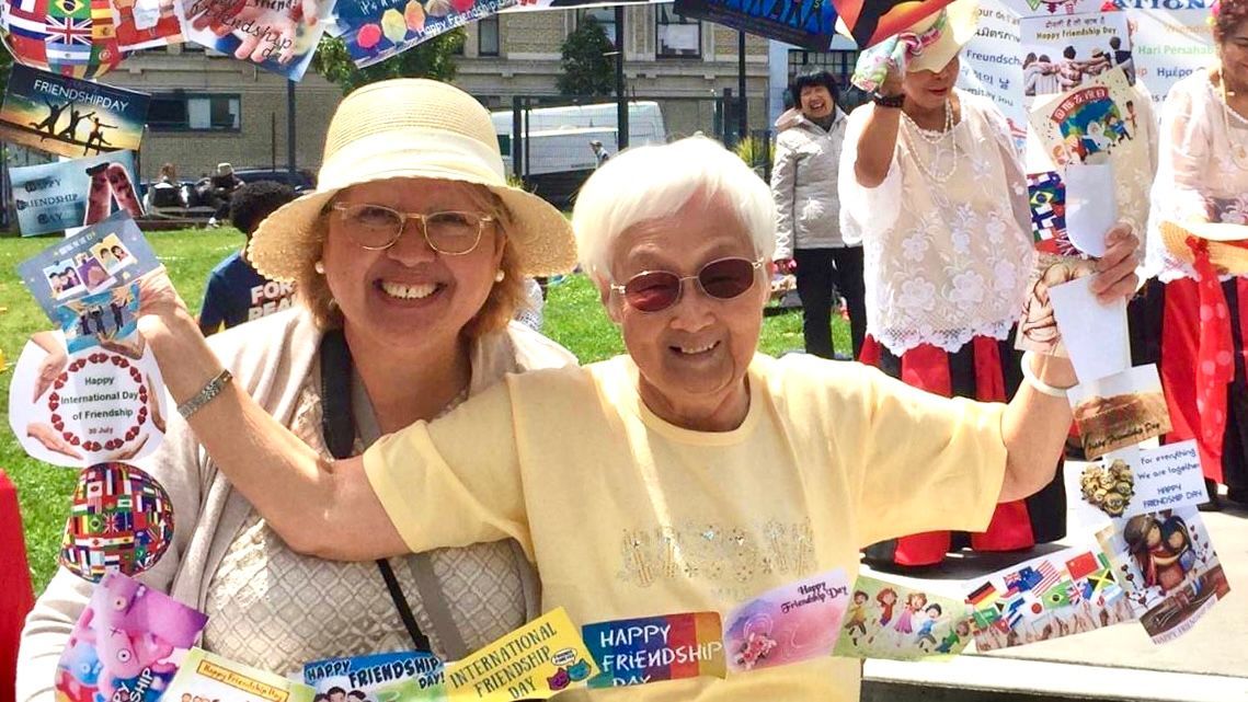 Connie Moy (left) and Siu Han Cheung co-founded the Tenderloin Chinese Rights Association in 2014. Courtesy Siu Han Cheung