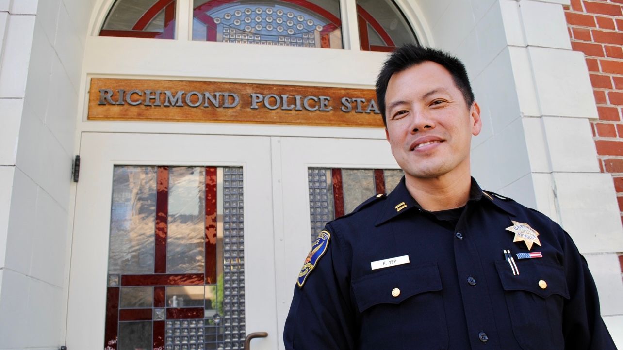 Paul Yep was the commanding officer of three police stations including Richmond Police Station. Photo by Portia Li