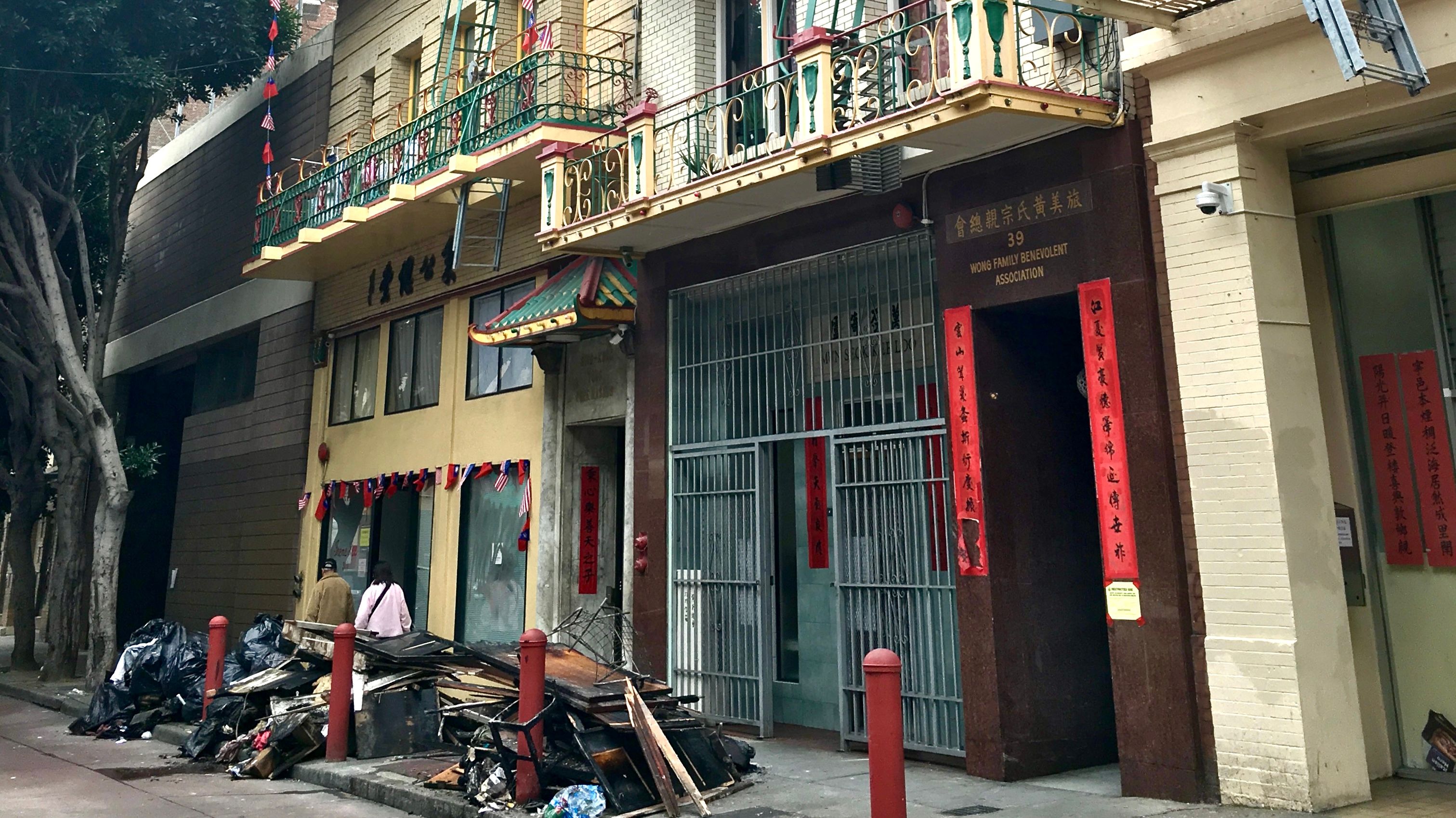 In March 2017, a Single Room Occupancy (SRO) unit in the Wong Family Association Building on Waverly Place caught fire. The SRO unit was also Jian Feng Huang's residence at that time. Authorities determined the fire that damaged Huang's and other nearby SRO units was arson. Huang was arrested and charged in connection with the arson. Courtesy photo