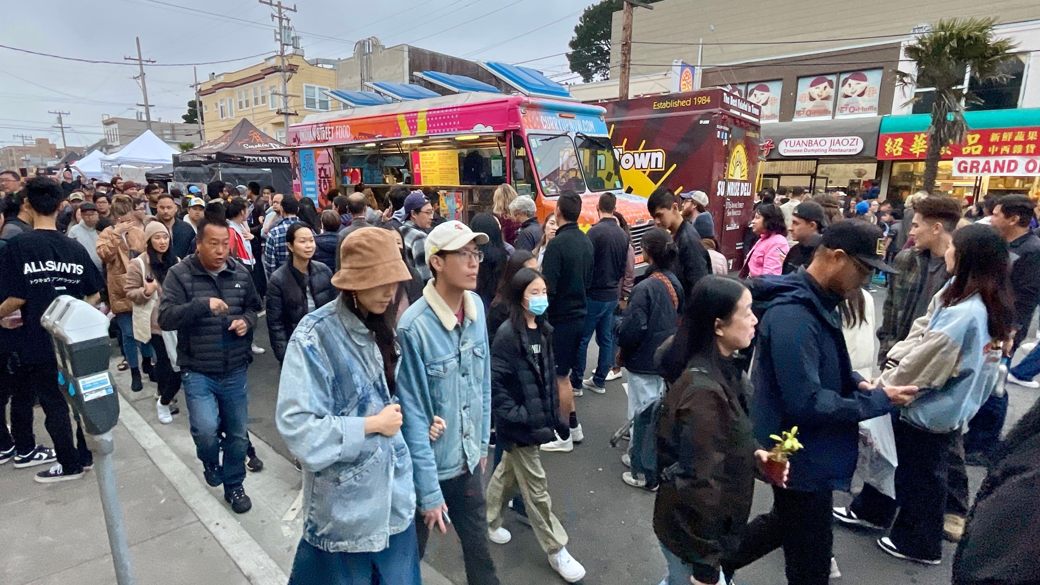 The popular Sunset Night Market  was first held in September 2023. It returns in 2024 with 3 events in August and September. Photo by Portia Li