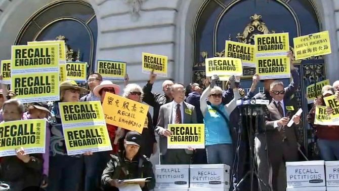 Recall petitioners submitted 10,523 valid signatures from registered District 4 voters on May 22, 2025 to qualify for the Recall Election which will be held on September 16, 2025 to remove D4 Supervisor Joel Engardio from office. Courtesy photo