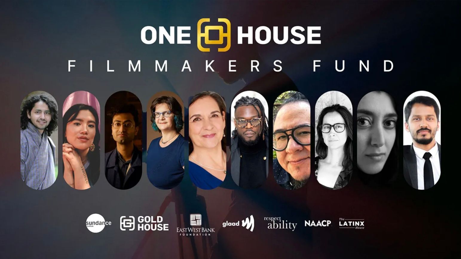 Ten filmmakers from multi-cultural background are selected as the inaugural winners to receive $10,000 each from the One House Filmmakers Fund. Courtesy East West Bank Foundation