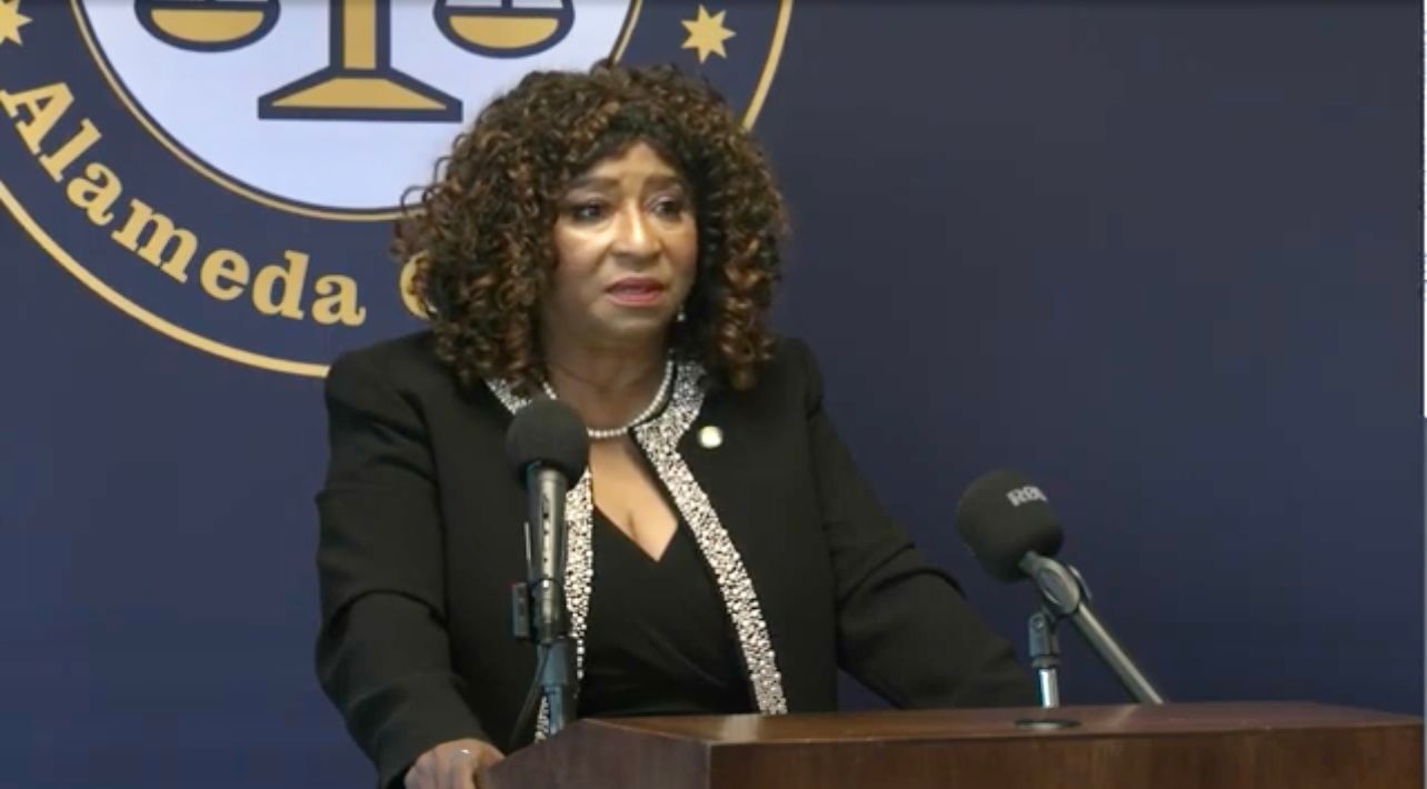 Alameda County DA Pamela Price denied criticism by Governor Newsom in a press conference held on July 11. Screenshot