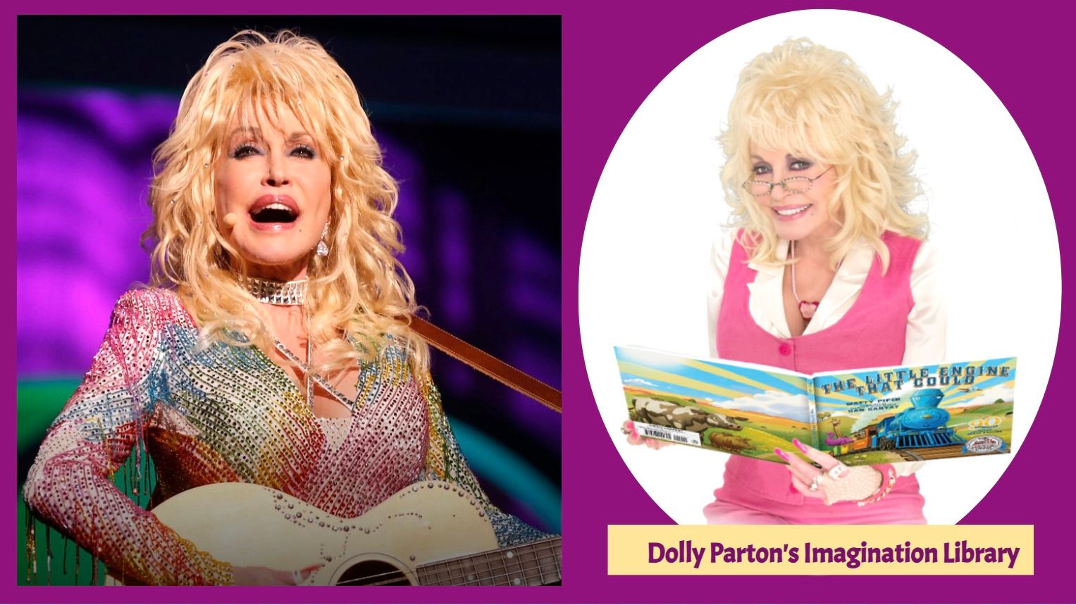 Legendary country music icon Dolly Parton passed away on August 25, 2026 at age 80. Parton was a beloved singer-songwriter, philanthropist and businesswoman who donated funds to establish her Imaginary Library to benefit young children globally. Courtesy photo of Dolly Parton's Imagination Library
