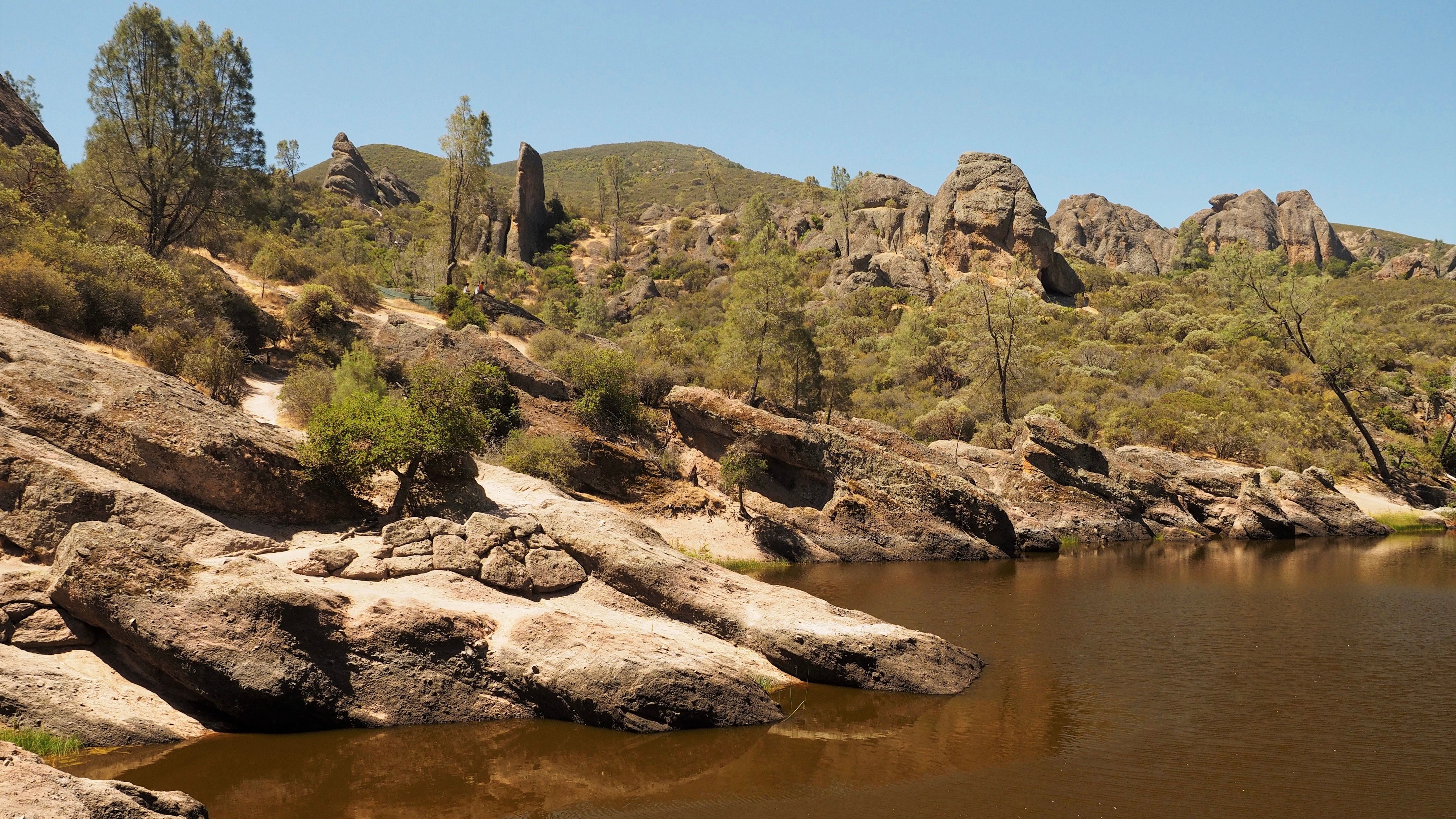 Pinnacles National Park in central California is known for its rocks and caves. Photo by Ben Kwan