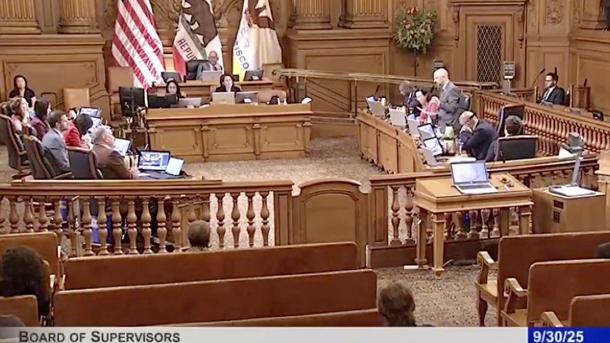 Mayor Daniel Lurie is going to appoint an interim D4 Supervisor to replace Joel Engardio after the Board of Supervisors approves the recall election final results. Sreenshot