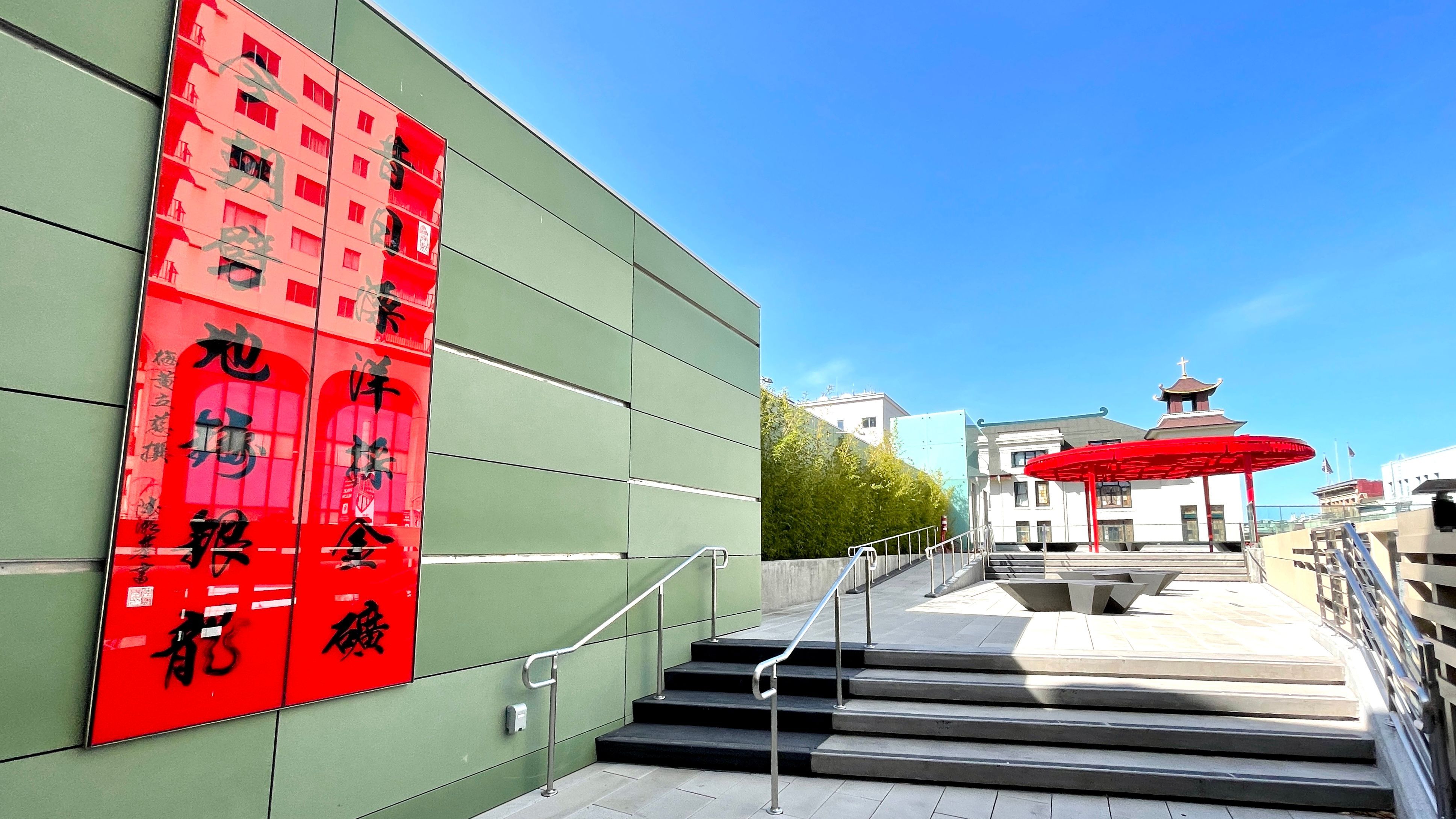 Chinatown Rose Pak Station is scheduled to open in fall 2022. Photo by Portia Li