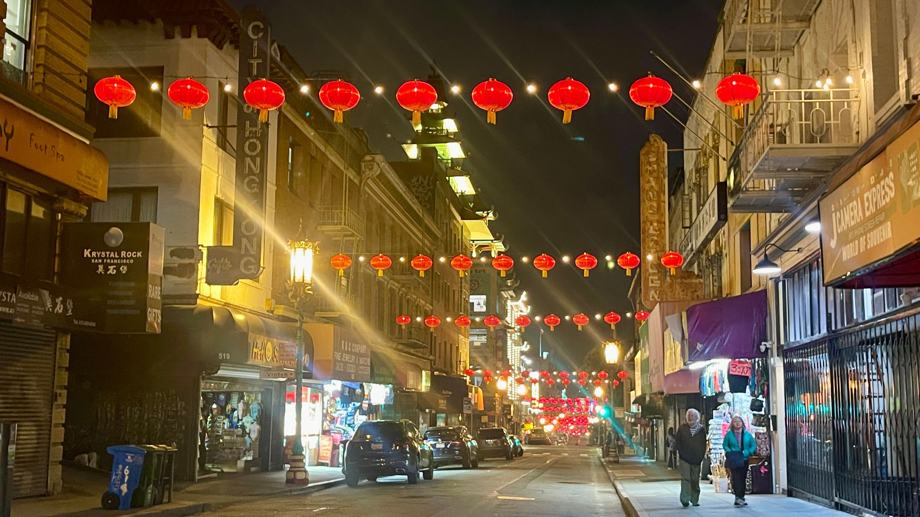 Lighting ceremony for new lanterns on Grant Avenue will take place on Mid-Autumn Day with night market to celebrate. Photo by Portia Li