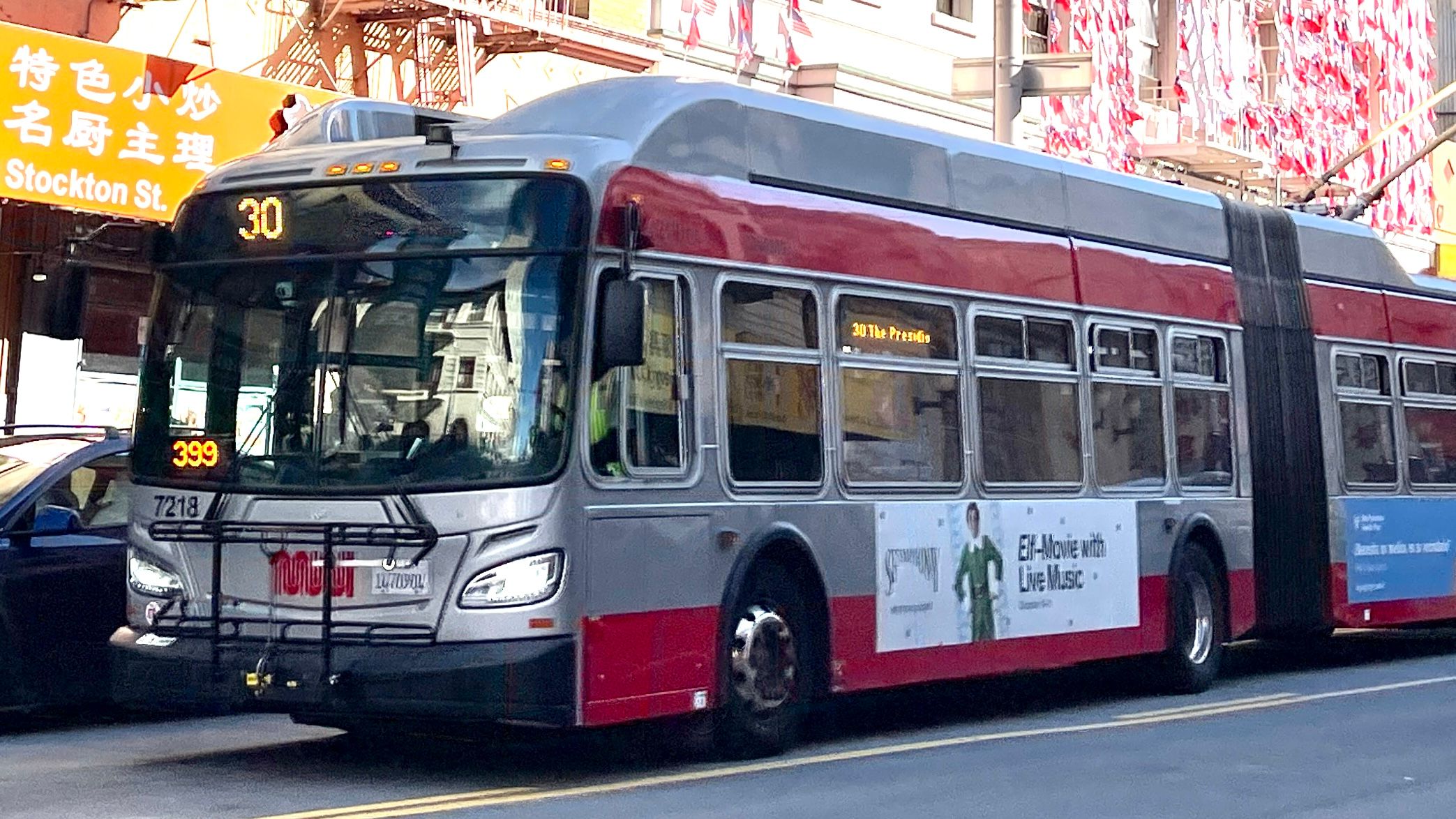 Members of the Chinatown community oppose the reduced service on 30S Stockton which would affect the most vulnerable monolingual Chinese-speaking elders who go to Chinatown for shopping and groceries from other neighborhoods. 